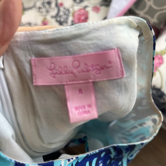 Lilly Pulitzer crash the Bash worn once size 4 - Picture 3 of 3